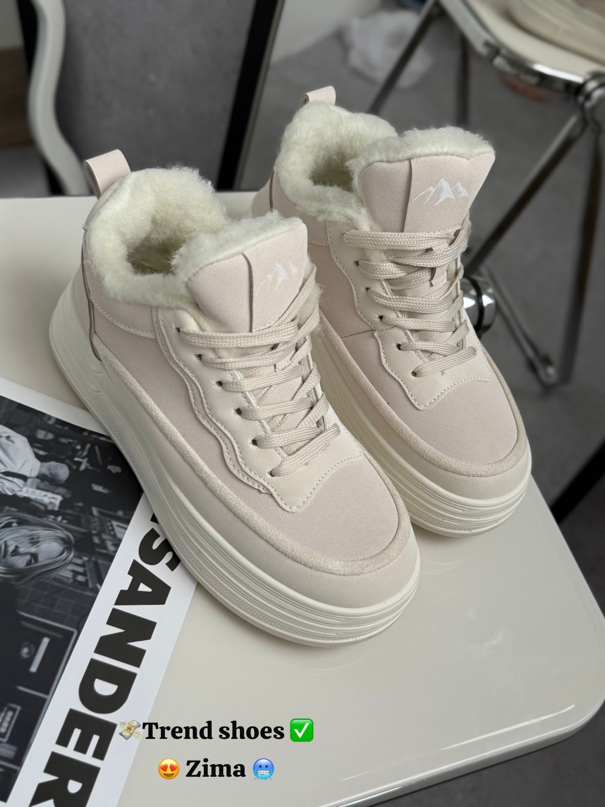 Женские кроссовки  FASHION SO-267-4 (8 пар в коробе, 36-41 размер)